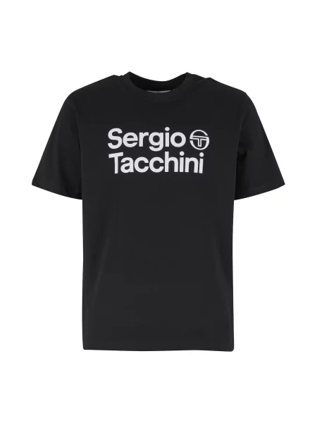 Sergio Tacchini Tricou negru alb