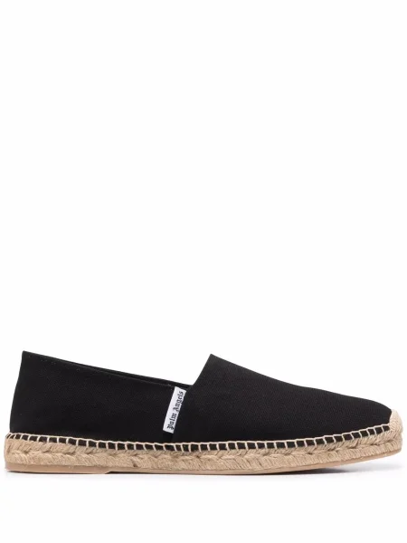 Espadryle Palm Angels z autografem czarne
