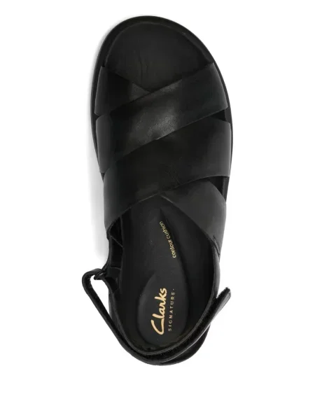 Sandale Clarks slingback negru