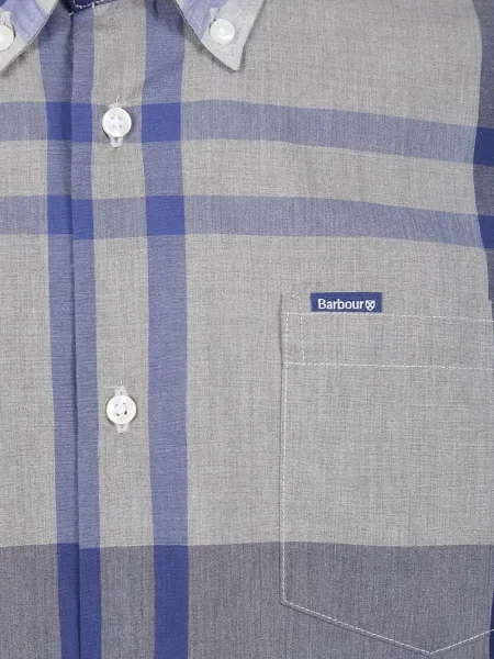 Lung cămașă Barbour albastru