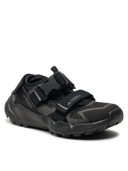 Szandál adidas Terrex Hydroterra Sandals Cblack/Cblack/Grefou fekete