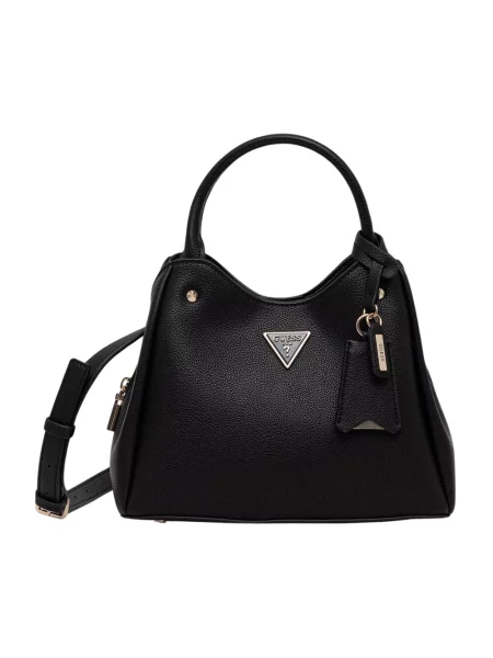 Guess torebka MERIDIAN czarna