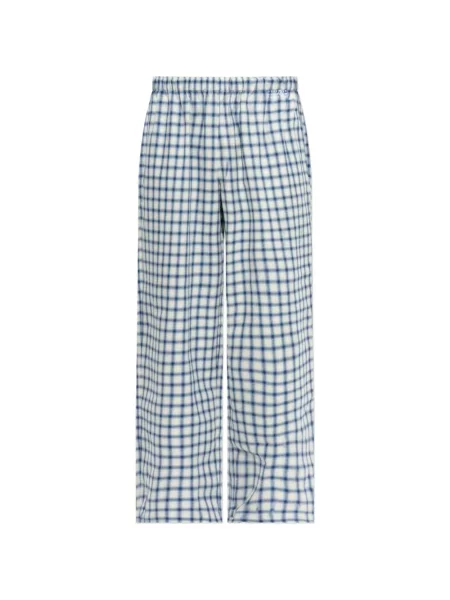 Pantaloni Mm6 Maison Margiela în carouri cu imagine