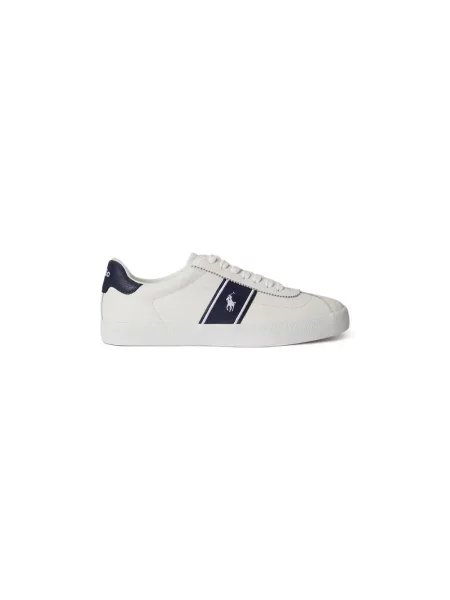 Sneakersy Polo Ralph Lauren skórzane białe
