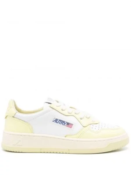 Sneakerși Autry din piele alb