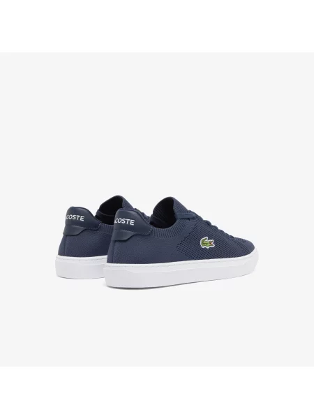 Lacoste Skórzane Sneakersy La Piquée granatowe