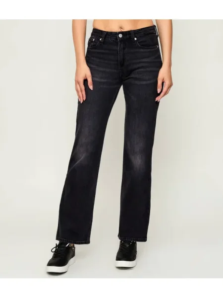Tommy Jeans Blugi CLEO | flare fit negru