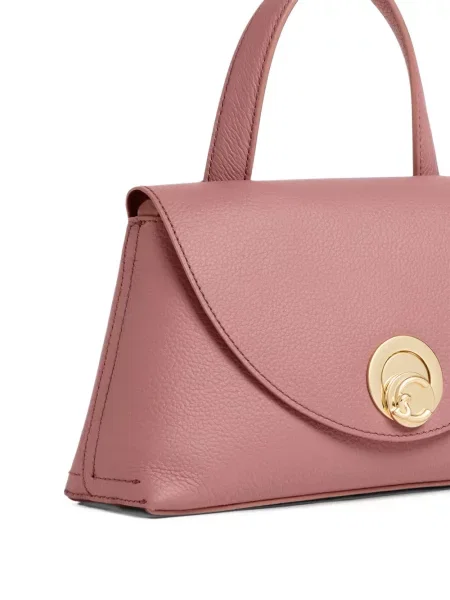 Geantă shopper Coccinelle din piele roz