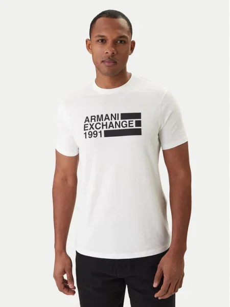 Póló Armani Exchange fekete
