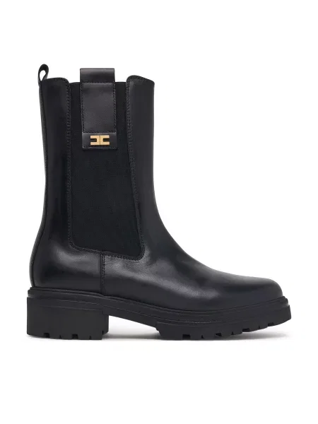 Elisabetta Franchi Botine S negru