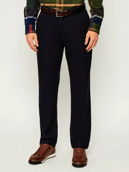 Barbour Pantaloni Tailored cu adaos de lână