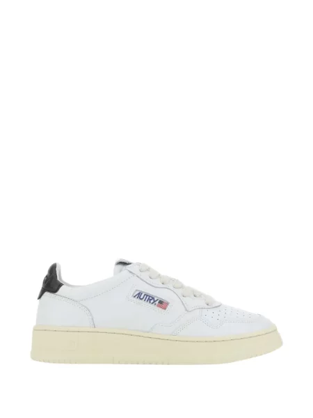 Sneakerși Autry din piele alb