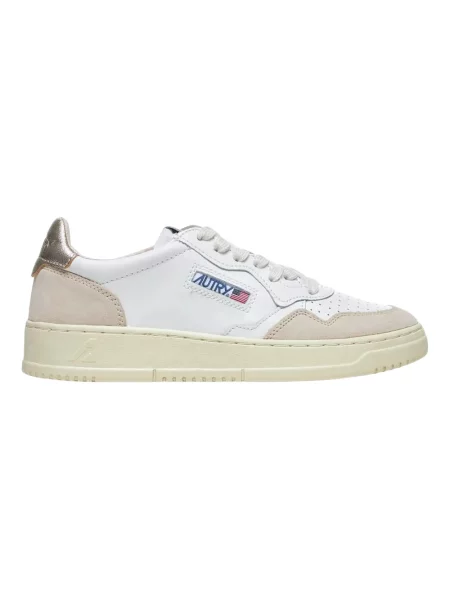 Sneakersy Autry skórzane białe