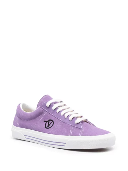 Semišové tenisky Vans fialové