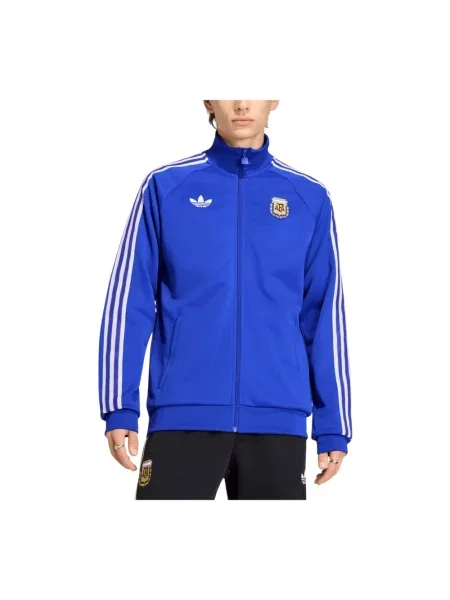 Kurtka Adidas do biegania niebieska