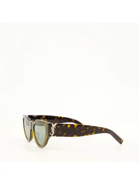 Okulary przeciwsłoneczne Saint Laurent zielone