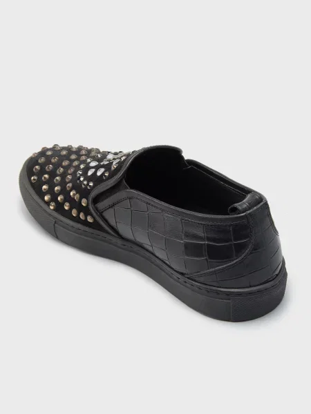 Мокасины John Richmond черные