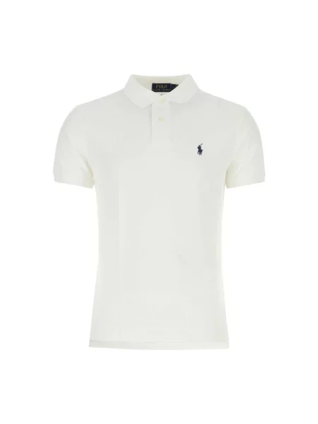 Koszulka polo o kroju regular fit z mieszanki bawełny Polo Ralph Lauren biała