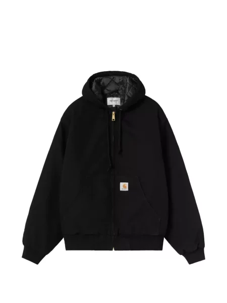 Geacă Carhartt Wip cu glugă negru