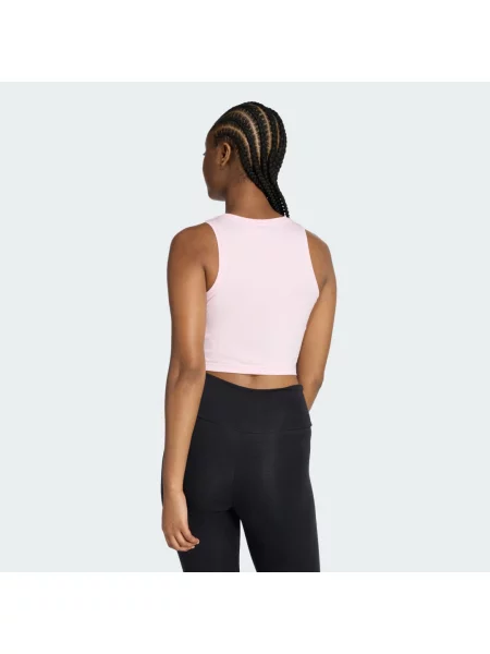Podkoszulka Adidas w paski różowa