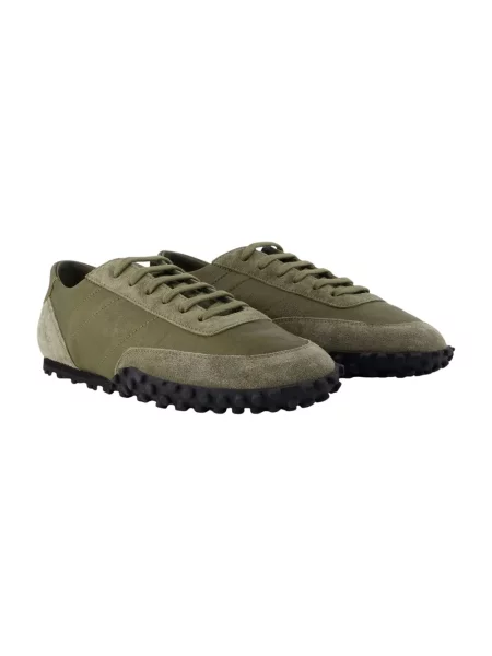 Sneakersy Common Projects skórzane zielone