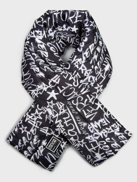 Шарф Versace Jeans Couture чорний