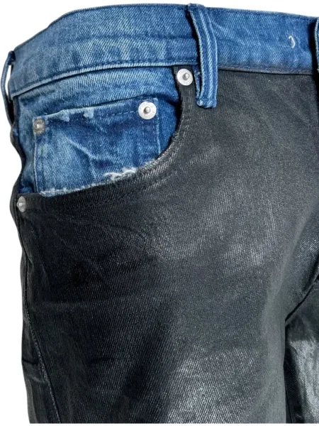 Lepršave traperice Purple Brand crna