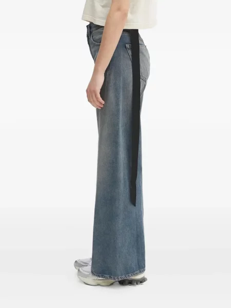 Дънки с широки крачоли Mm6 Maison Margiela синьо