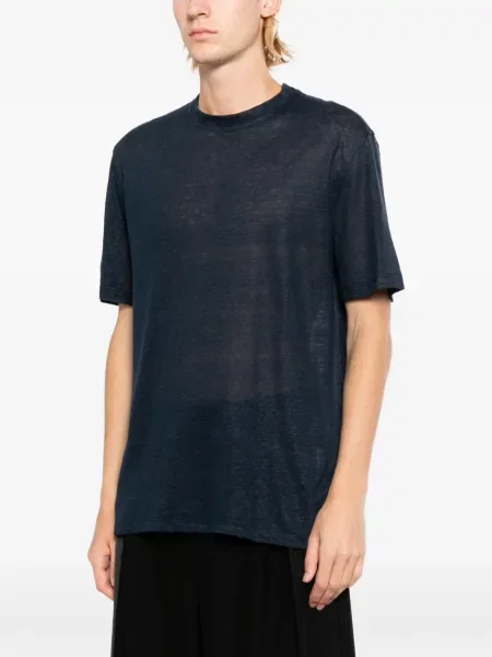 Tricou Les Hommes de in albastru
