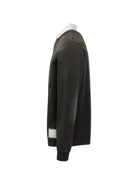 Gulerat polo Woc lung negru