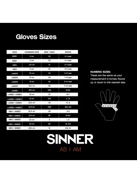 Rękawice zimowe SINNER Huff Fleece Glove unisex czarne