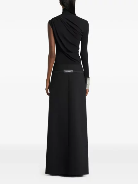 Fusta maxi Courreges negru
