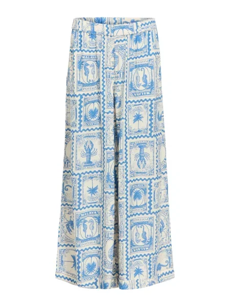 OBJECT Pantaloni OBJVIMA / albastru deschis bej