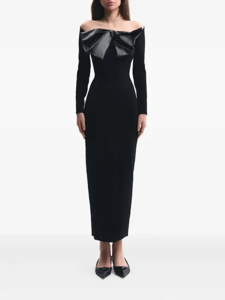Rochie Lika cu funde negru