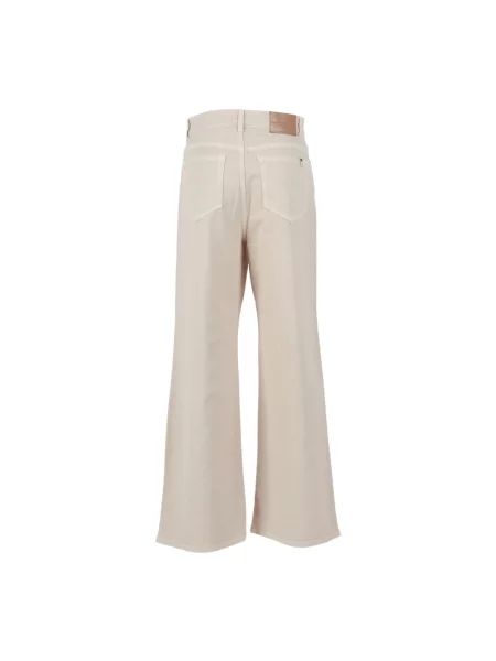 Spodnie Weekend Max Mara beżowe