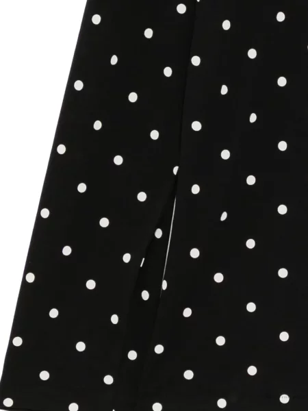 Długi top Jnby w grochy czarny