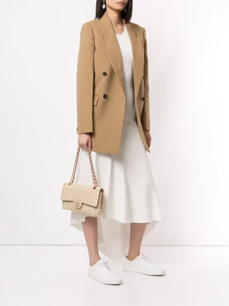 Tvídová kabelka Chanel Pre-owned