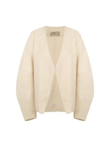 Lniana marynarka Cortana beżowa