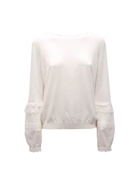 Sweter Twinset biały