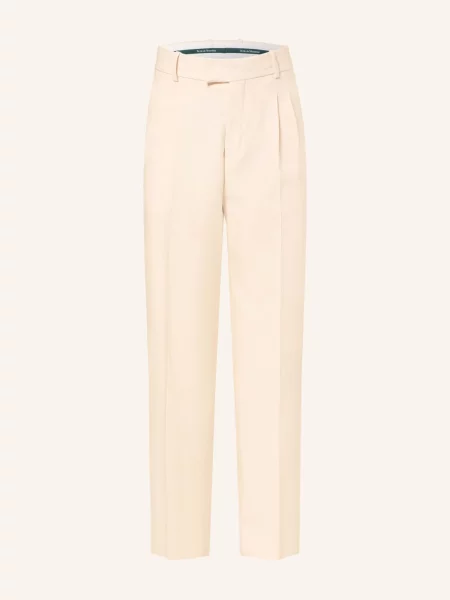 Drôle De Monsieur Kalhoty Golfeur Regular Fit krémová