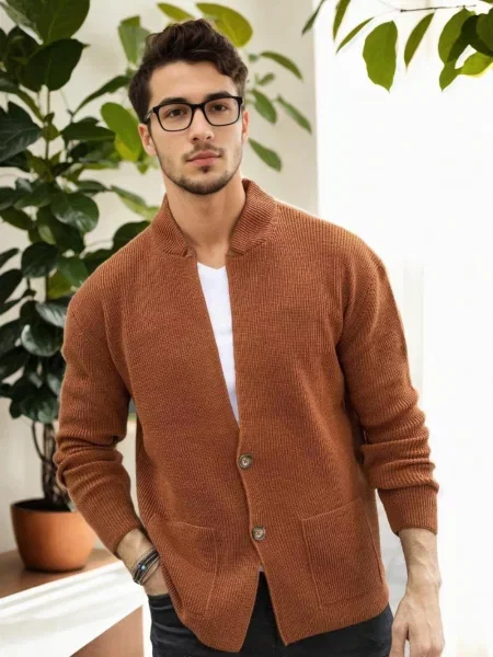 Cardigan Dewberry maro