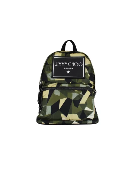 Torba Jimmy Choo skórzana zielona