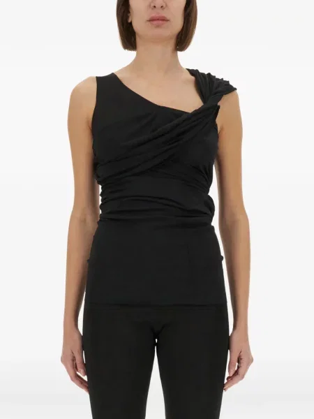 Top Rick Owens Lilies negru