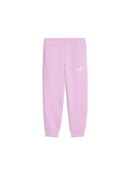 Dziecięce polarowe spodnie dresowe ESS z logo No. 1 PUMA fioletowe