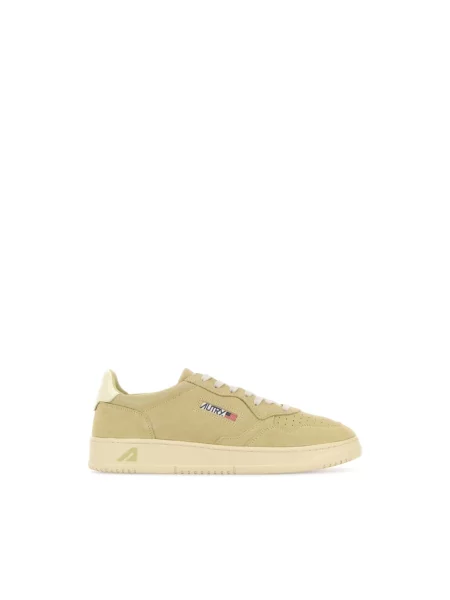 Sneakersy Autry zamszowe zielone