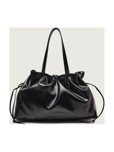 Geantă shopper Tory Burch negru