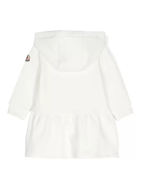 Sukienka dziecięca Moncler Enfant biała