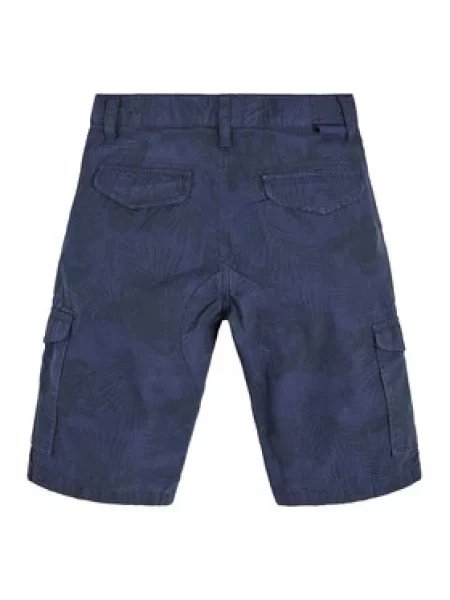 Šortky z materiálu Guess modré