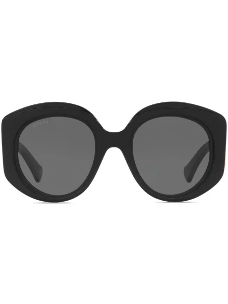 Ochelari de soare rotunzi Gucci Eyewear negru