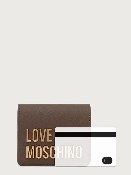 Кожаный кошелек Love Moschino